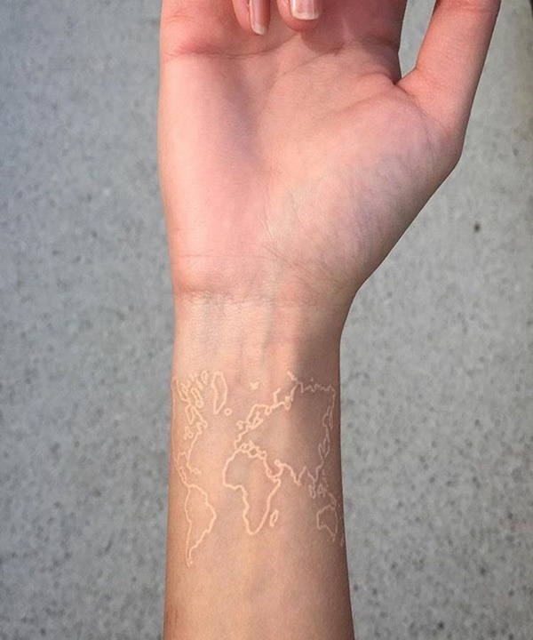 40 Subtle White Ink Tattoo Designs And Ideas - Greenorc 720_x_600_jpg