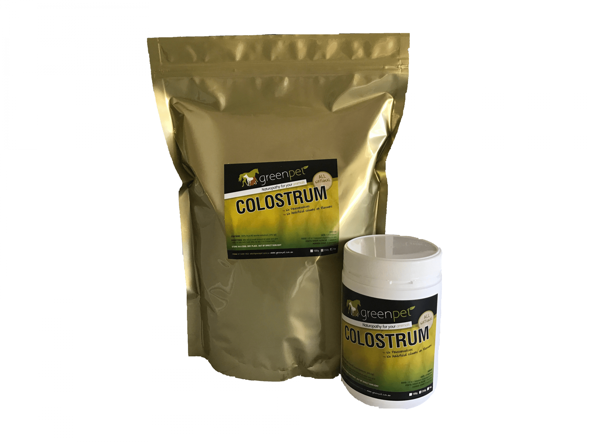 Greenpet Colostrum Powder 100 Pure HumanGrade Greenpet