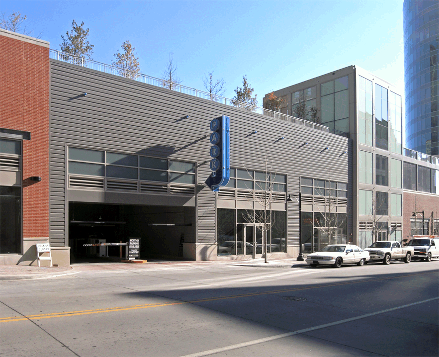 Kansas City Power & Light District Parking Garage