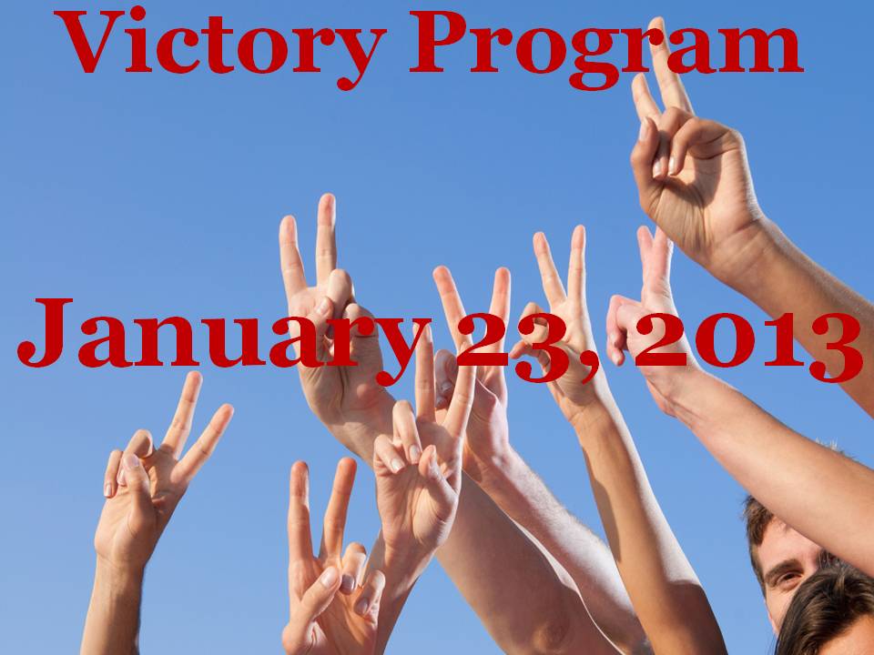 20130123 Victory Program GreenRunner