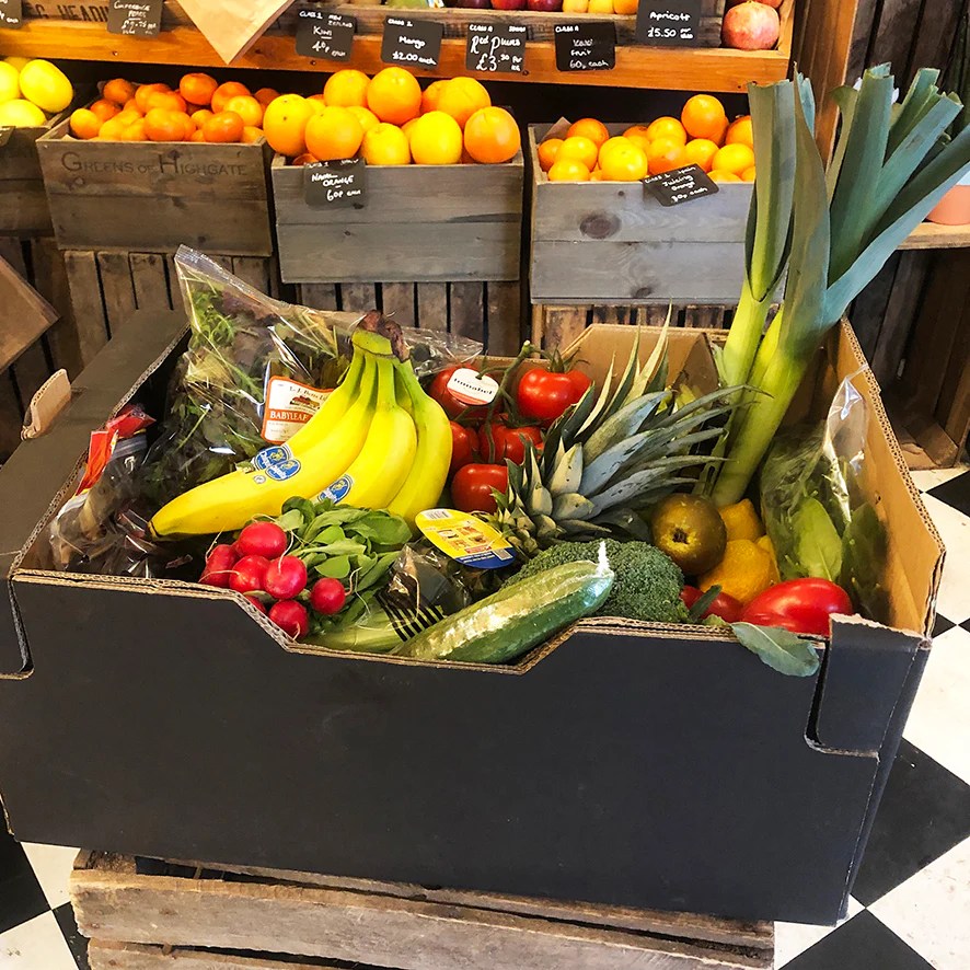 Fruit and Veg Box Large Greengrocer & Florist