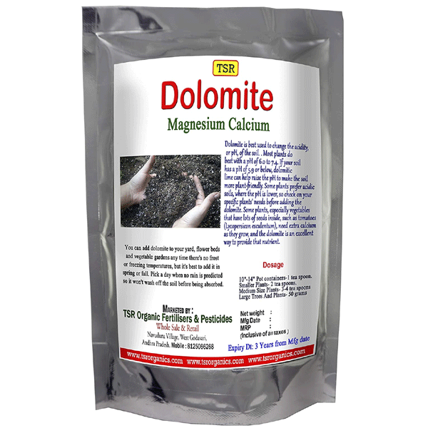 Dolomite Powder (Magnesium & Calcium) for pH Balance Greens Of Kerala