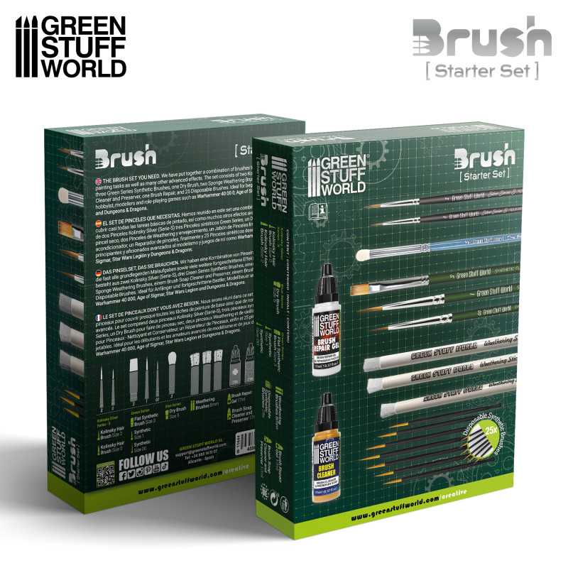 Starter Brush Set Beginner Brush Set GSW