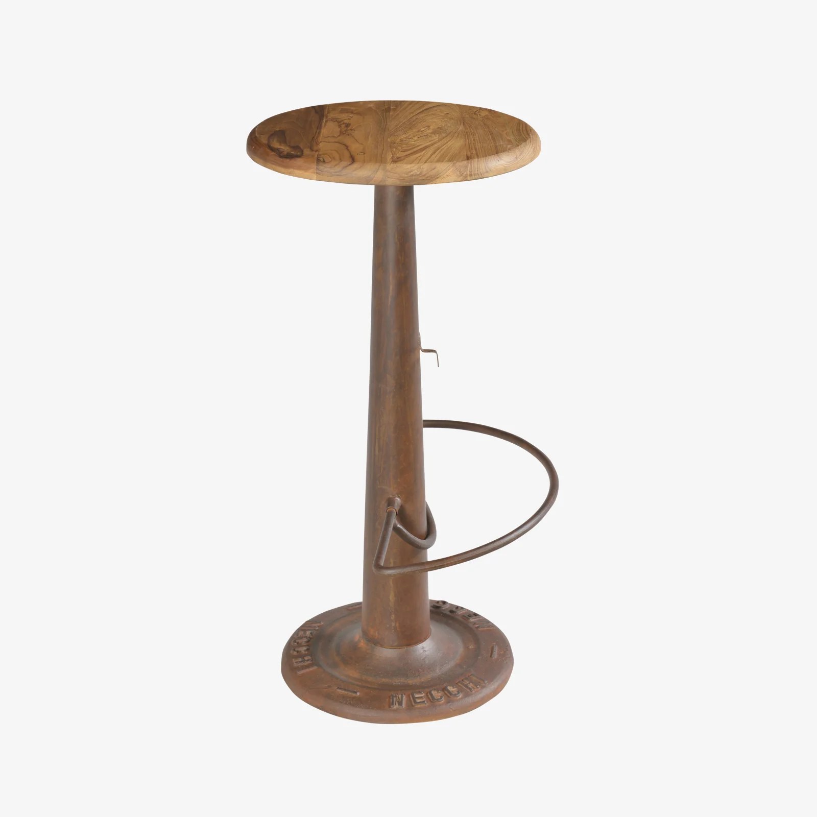 Round Base Bar Stool GreenTerritory