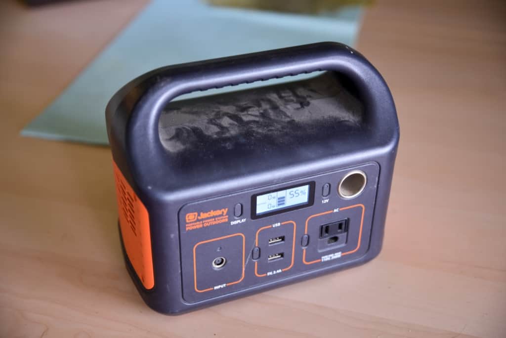 Jackery Explorer 240 My Honest Review Green Van Go