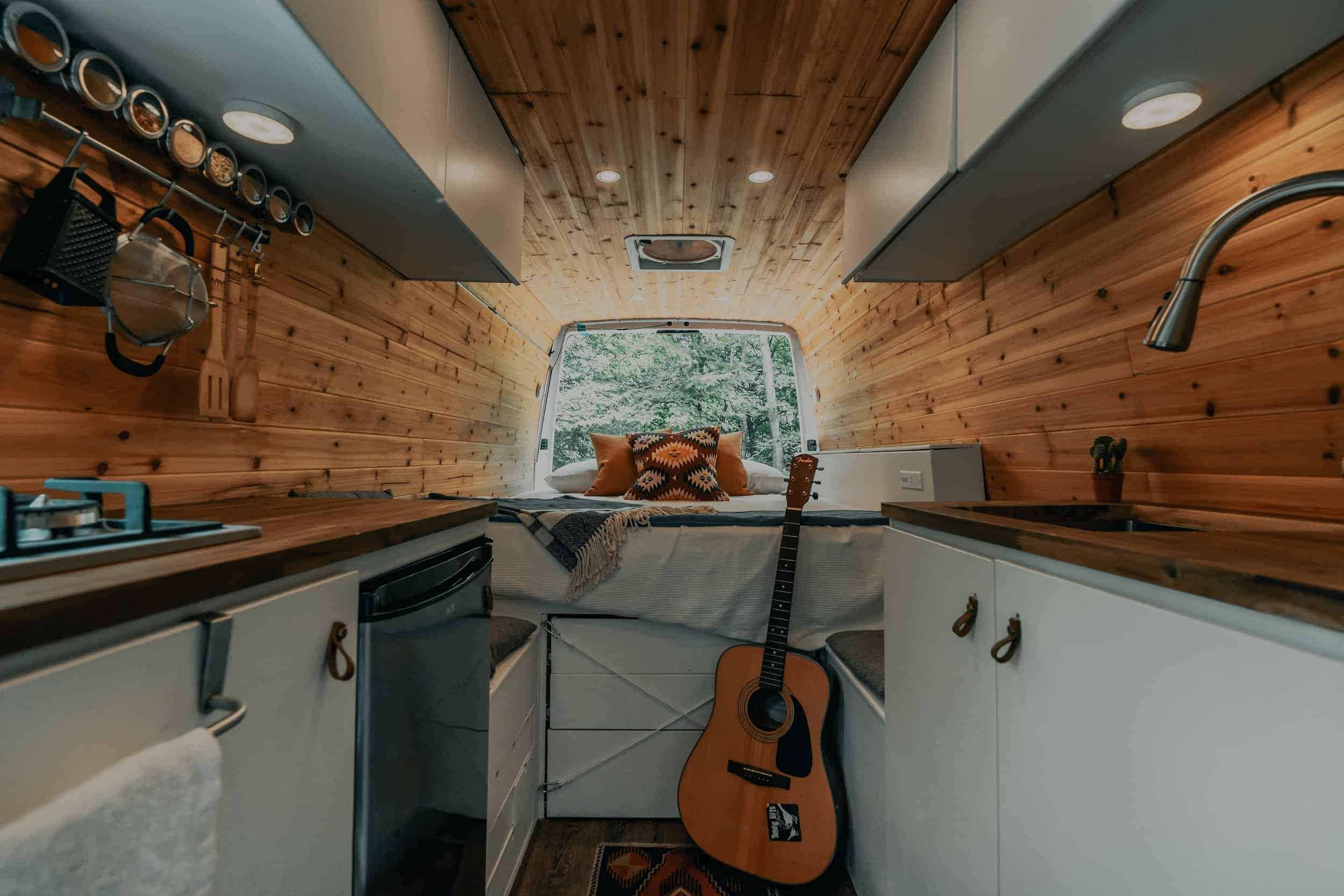 Small Van Interior Ideas 4 Inspirations from Vanlifers Green Van Go