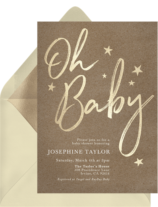 She’s Almost Here! 10 Baby Shower Invitations for Girls STATIONERS