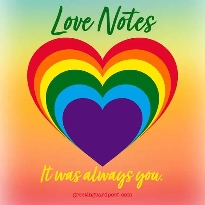 87 Love Notes For Him and Her From the Heart Greeting Card Poet