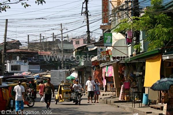 Street in the Tatalon Neighborhood, Quezon City, Manila(4587)