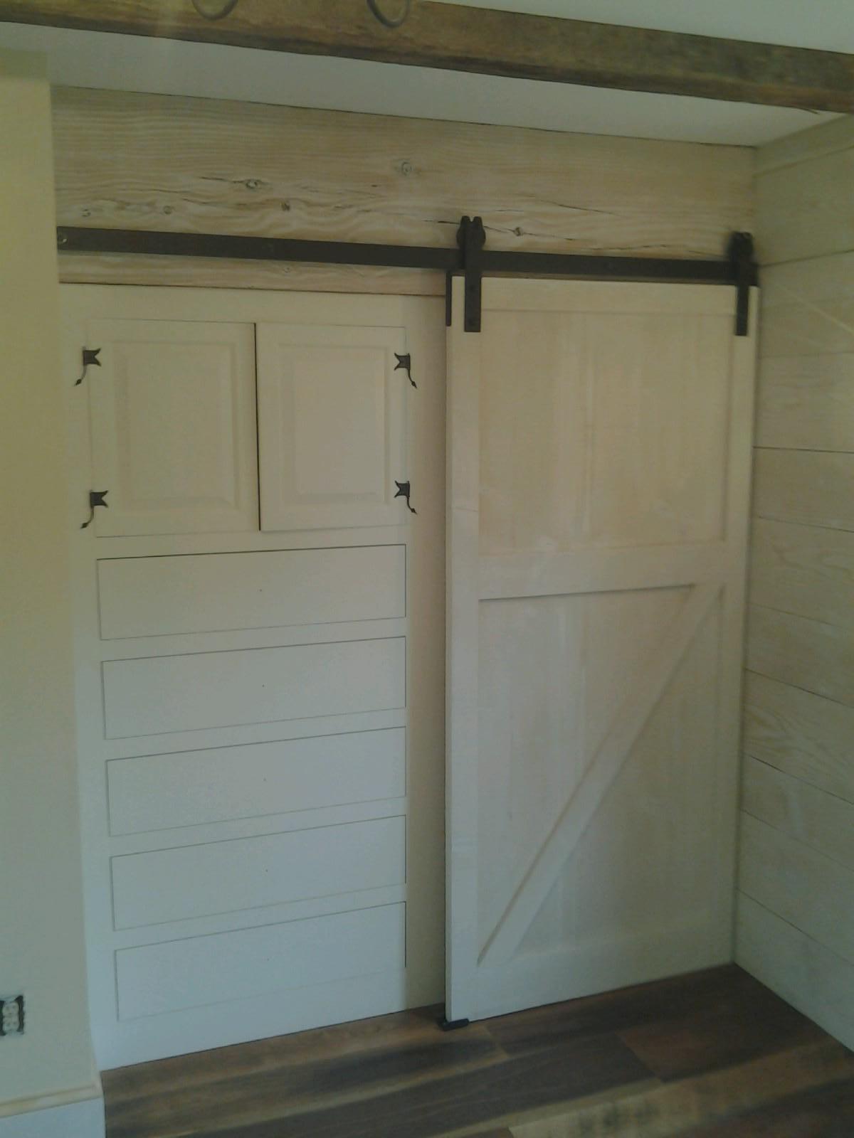 Pantry sliding doors Gregory J. Flegal Builders LLC