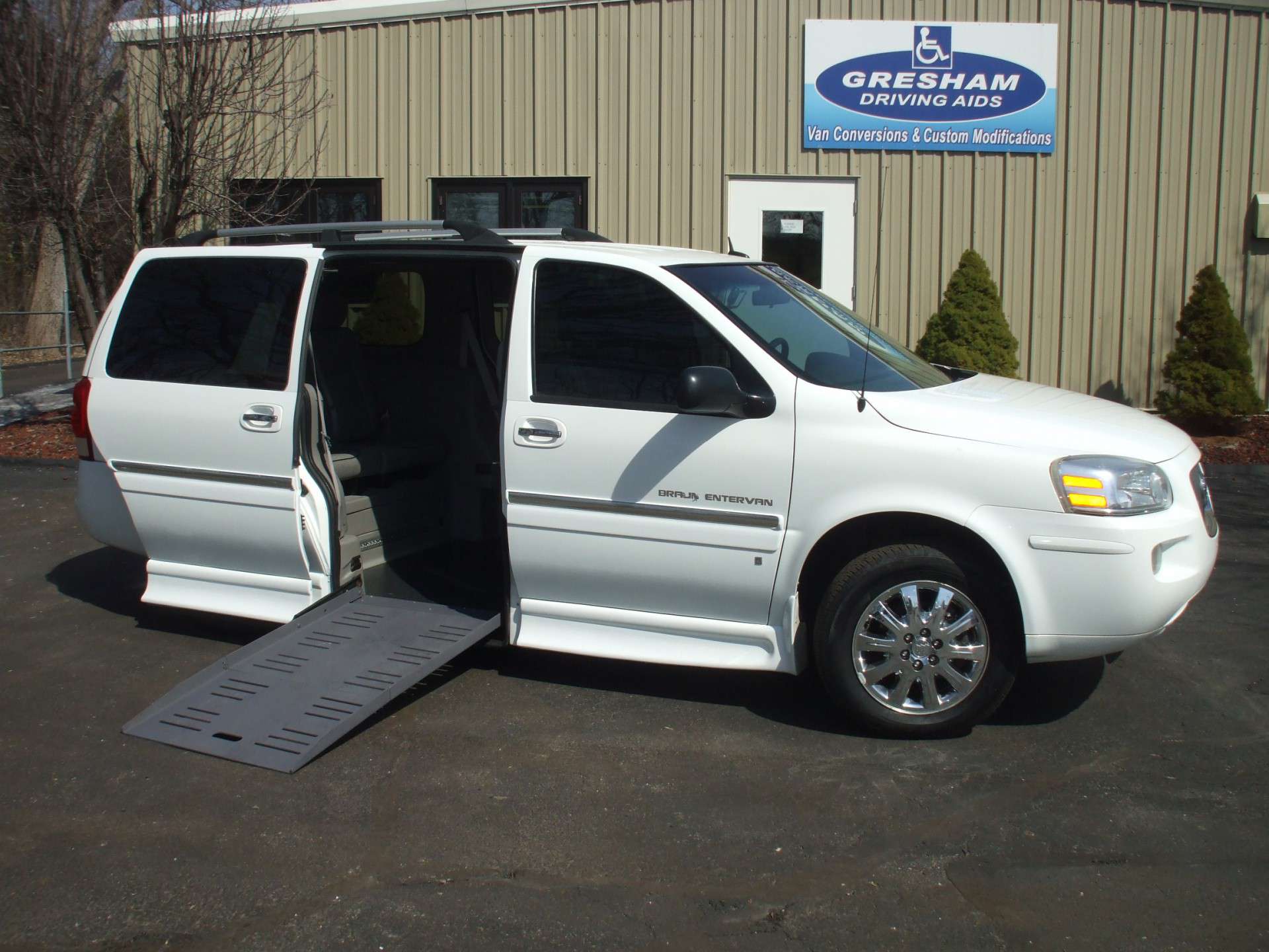 2007 Buick Terraza Stock W8718 Wheelchair Van For Sale Gresham