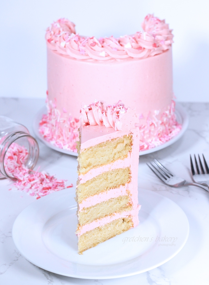 Raspberry Fluff Cake Gretchen's Vegan Bakery