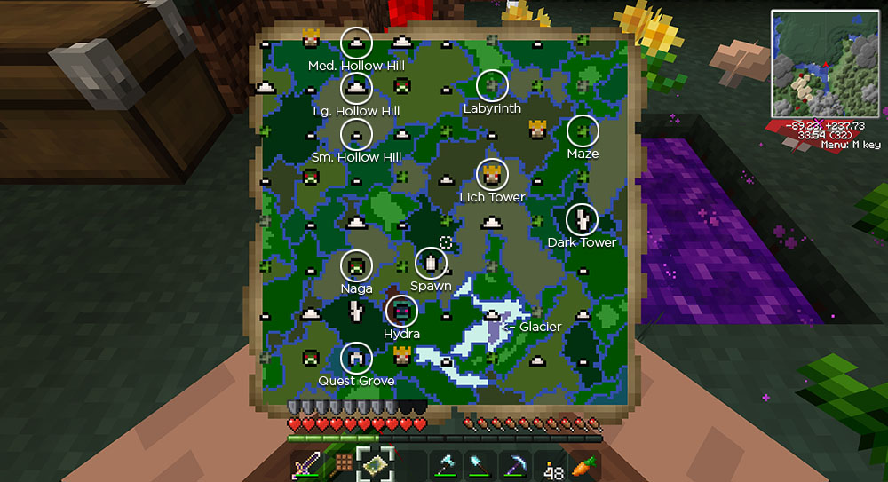 Magic Map Minecraft Telegraph