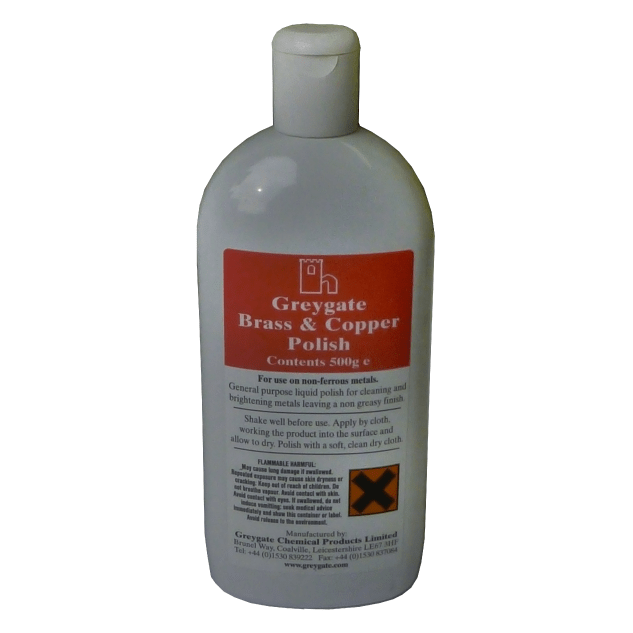 Brass & Copper Polish 500ml GreygateGreygate