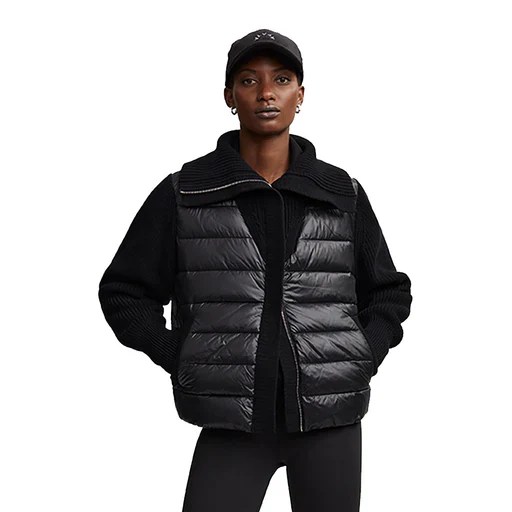 Montrose Zip Through Jacket Black GREY LAYNE