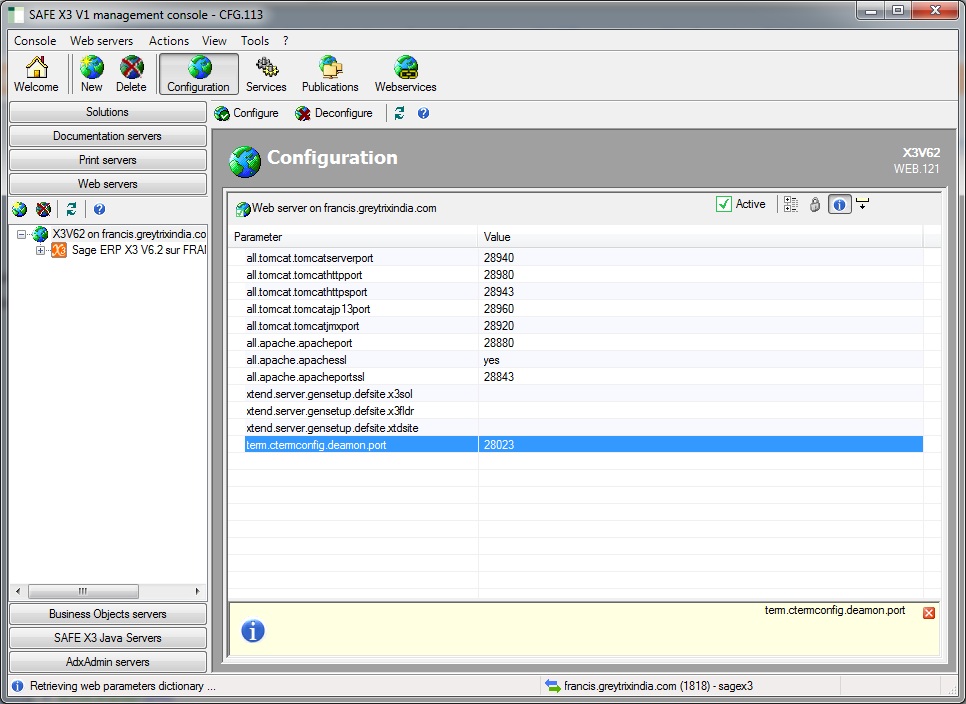 Accessing Sage ERP X3 using RF (Radio Frequency) Devices / VT220
