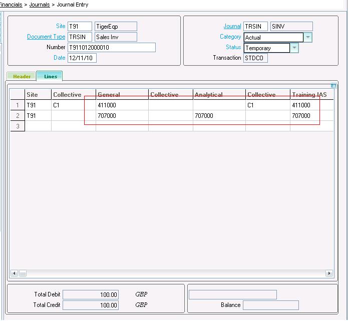 How to check for Accounting Codes in Sage X3 Sage X3 Tips, Tricks