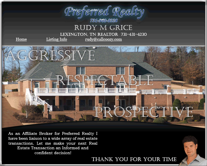 Lexington & Jackson Tennessee Real Estate Homes Farms Waterfront