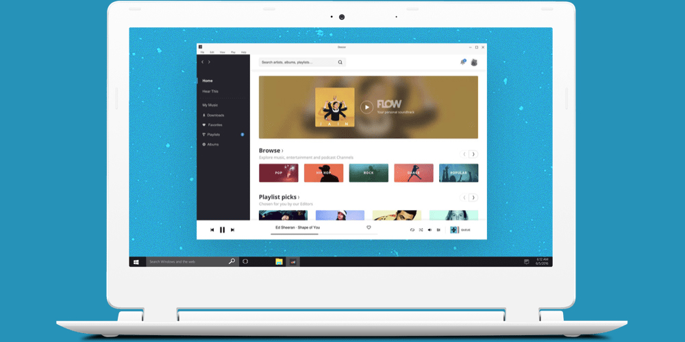 Deezer lance une application de bureau qui prend en charge