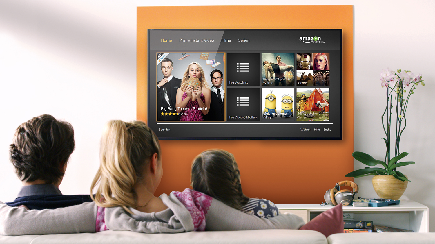 Lancement de l'application Amazon Prime Video sur l'Apple TV