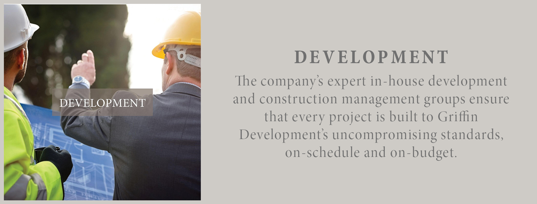 About Griffin Development