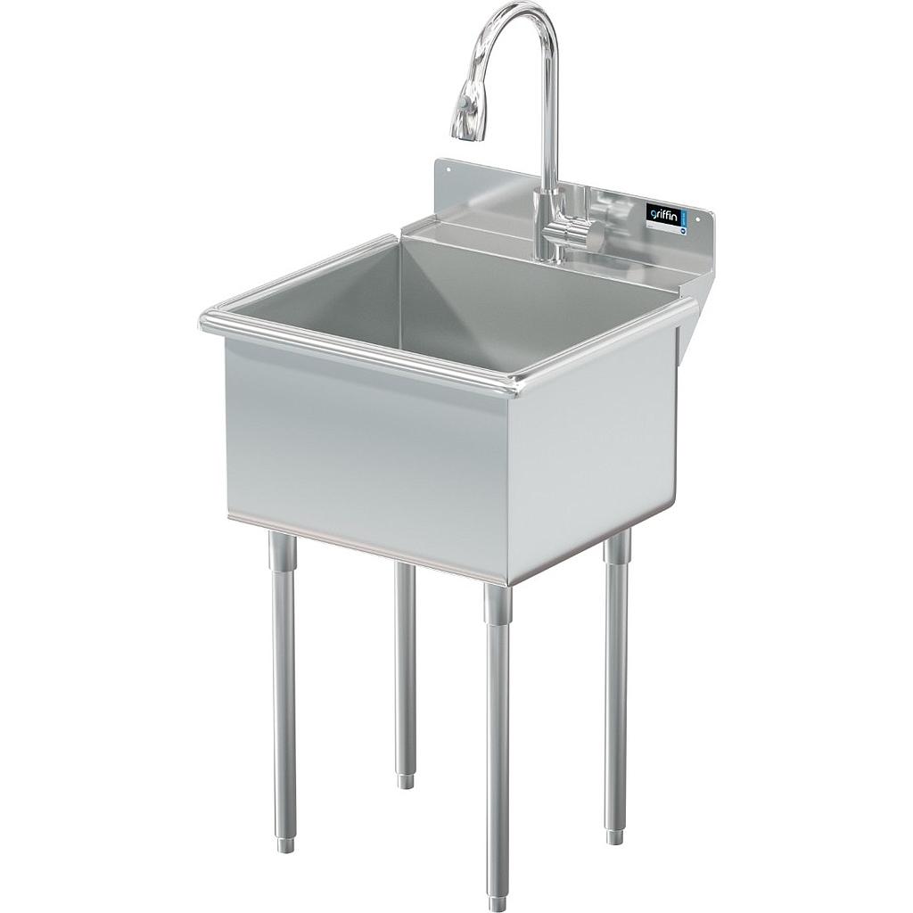 Griffin Lt 118 Utility Sink UTILITY SINK 21 X 18 W / PULL DOWN SPRAYER Griffin Products