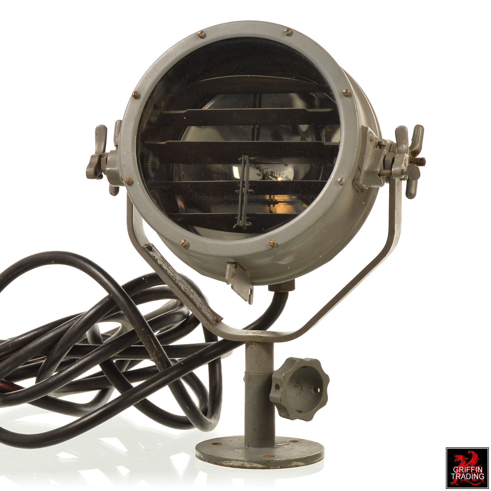 Antique U.S. Naval Signal Light Griffin Trading Dallas