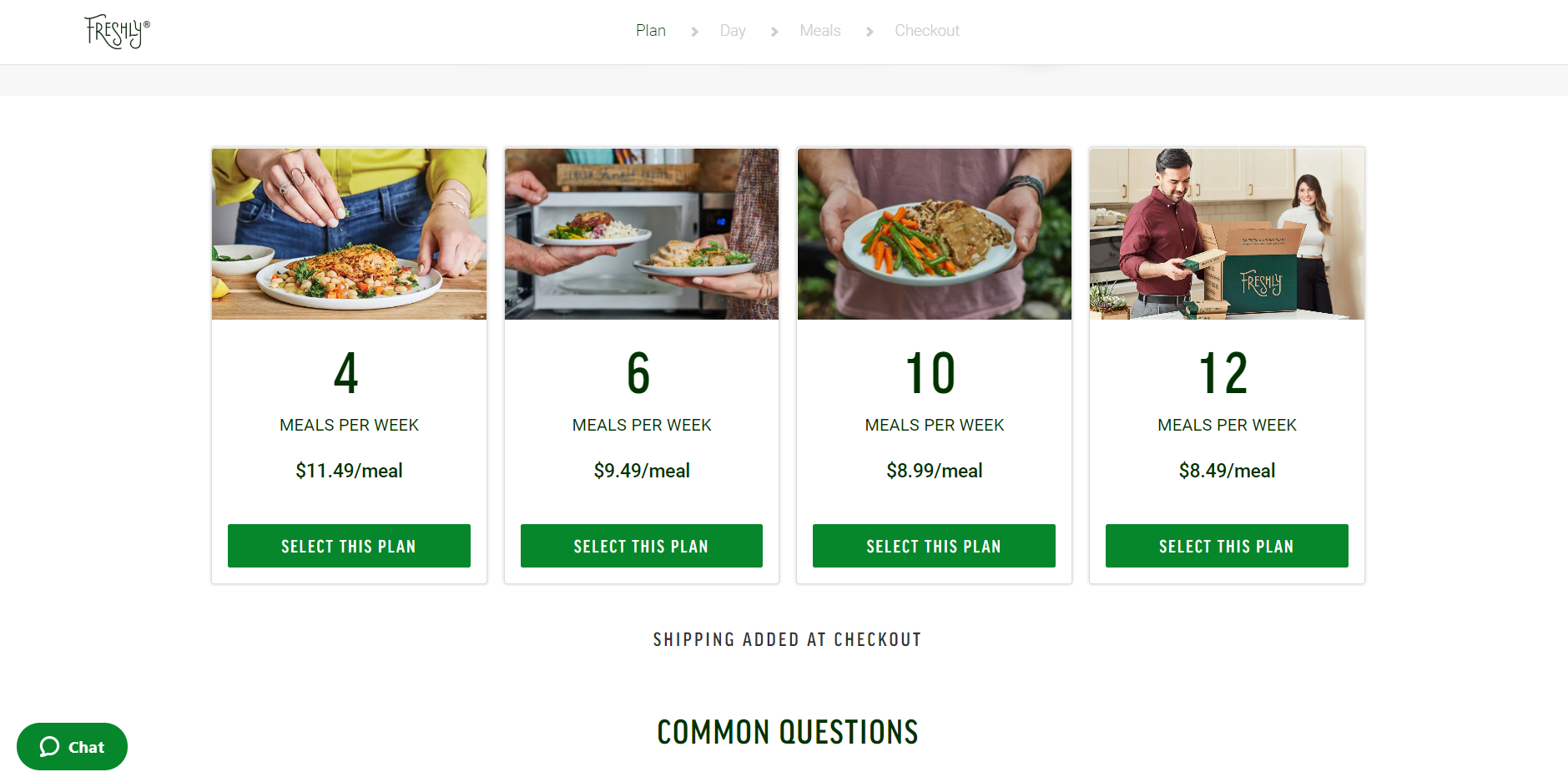 Freshly Review Menu options, plans, and costs [2023] Grill Cook Bake