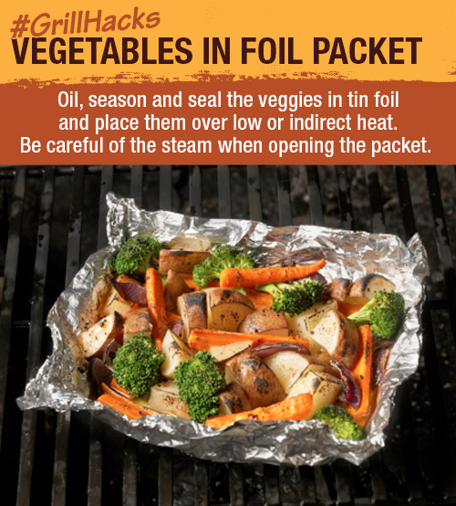 How to Grill Vegetables in a Foil Packet Griller's Spot