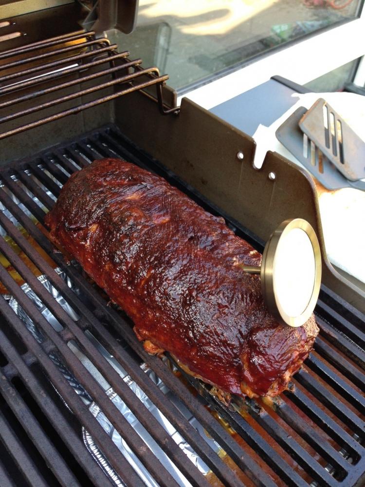 Erste Bacon Bomb vom Spirit Grillforum und BBQ www.grillsportverein.de