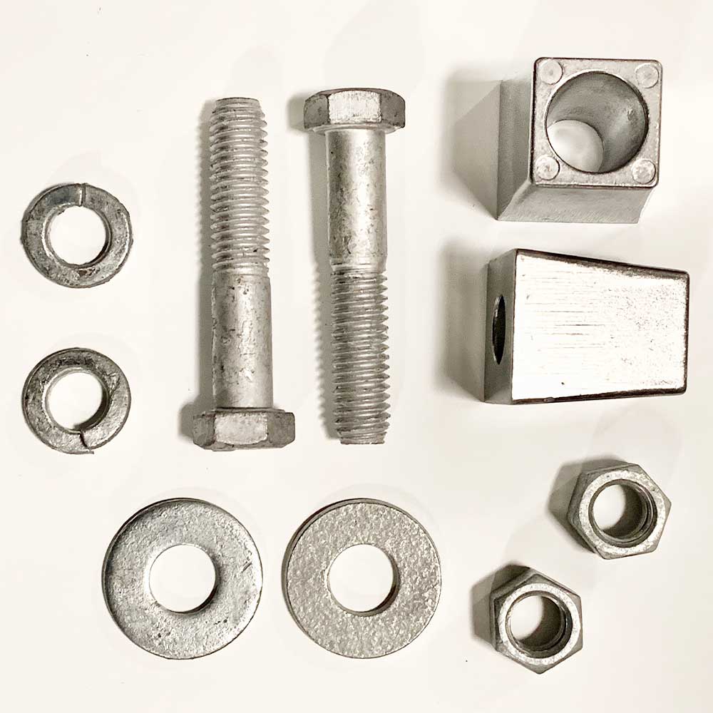 Hardware Set for UChannel Sign Post Grimco