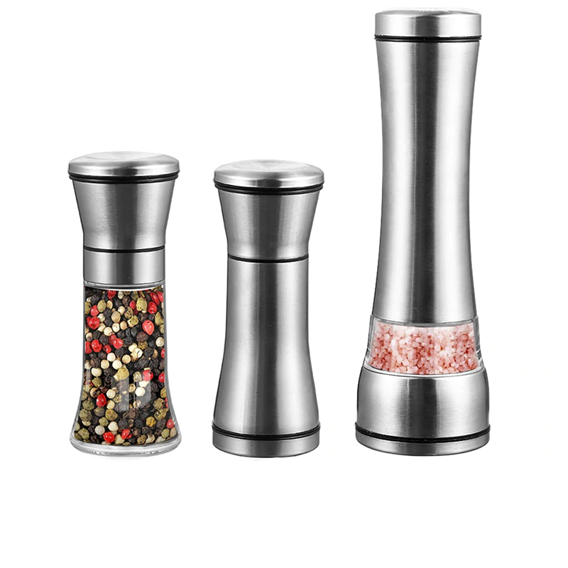 Basic Spice Grinder PRO Manual Grinder in Stainless Steel & 3 Styles