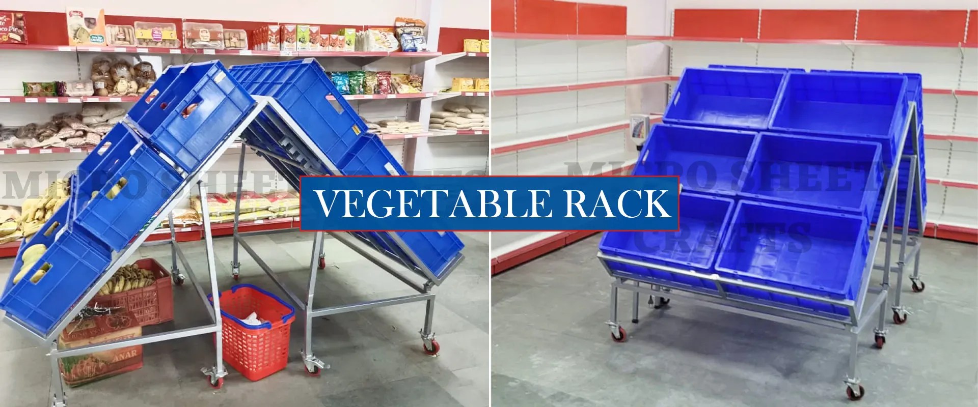Grocery Store Rack Manufacturers, Display & Storage Rack India