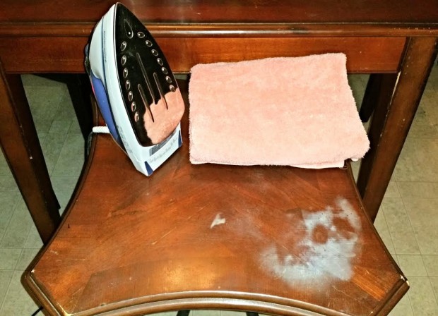 Sanding them off creates the possibility of rounding otherwise flat edges, while planing means removing wood, and both are difficult to do when working with hardwoods like maple. How To Remove Water Stains Or Burns From A Wood Table Easily!