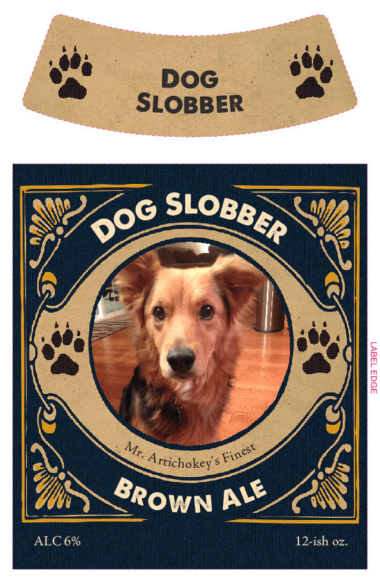 34 Beer With Dog On Label Labels Information List