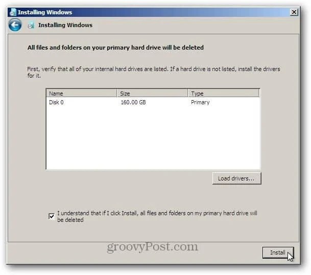 Install Windows Home Server 2011 and Getting Started