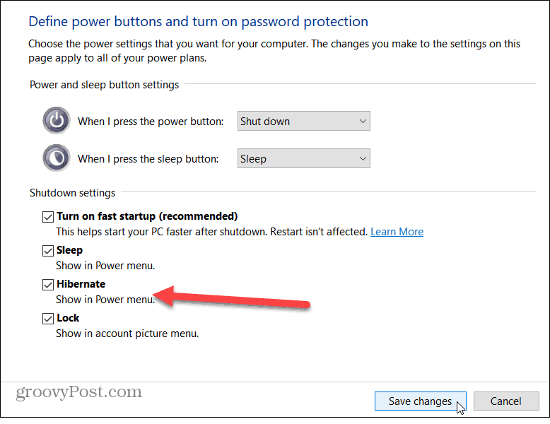 How to Enable Hibernate Mode on Windows 10