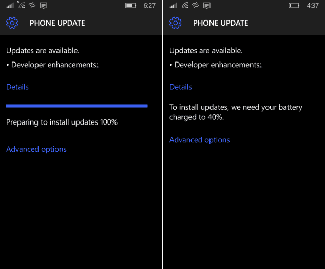 Windows 10 Mobile Preview Gets Developer Update