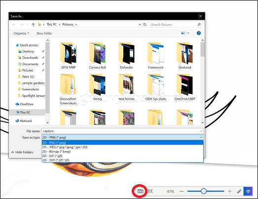 Reference Guide for Microsoft Paint 3D