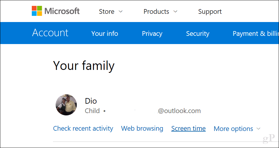 Manage Your Kid’s Screen Time and Track Online Activity in Windows 10