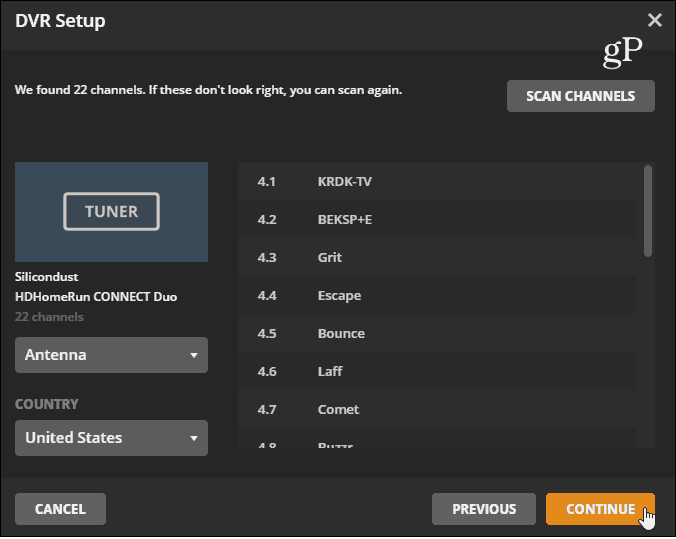 How To Record Live Over The Air Television With Plex Dvr groovypost