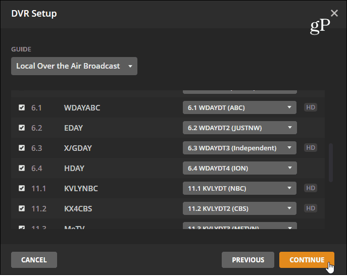 How To Record Live Over The Air Television With Plex Dvr groovypost