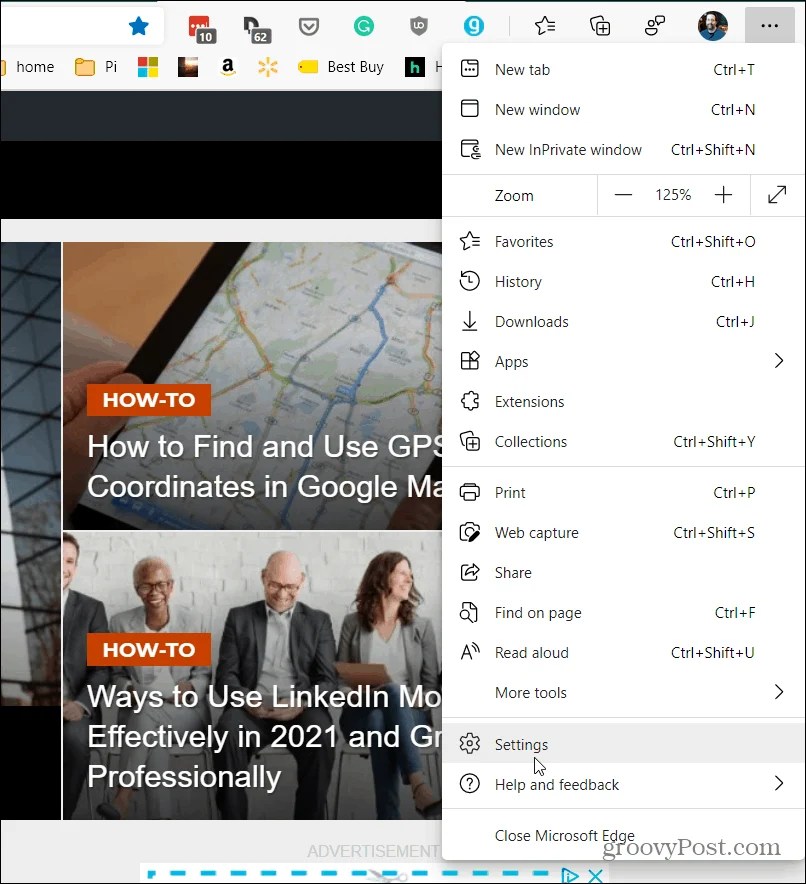 How To Disable Extensions In Microsoft Edge groovypost