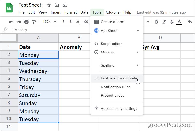 Google Sheets Fill Down Tips and Tricks