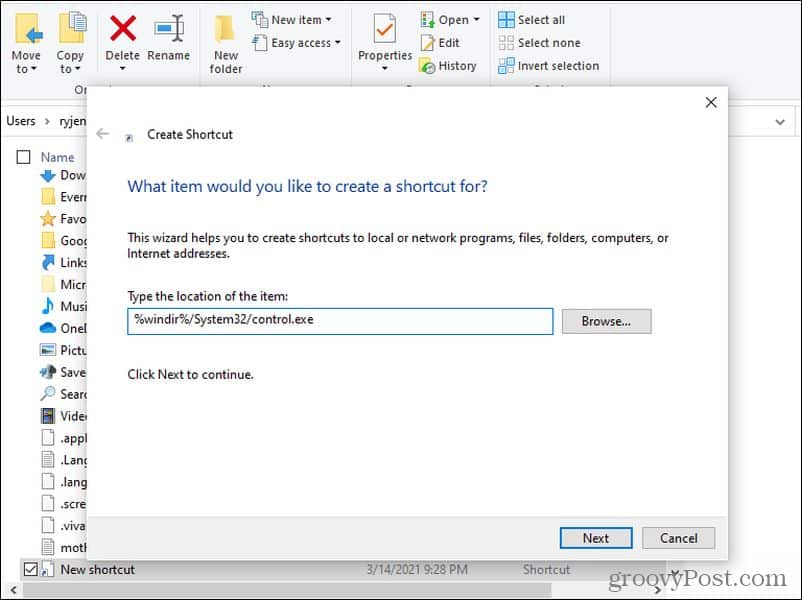 How to Add Control Panel to the Right Click Start Menu in Windows 10