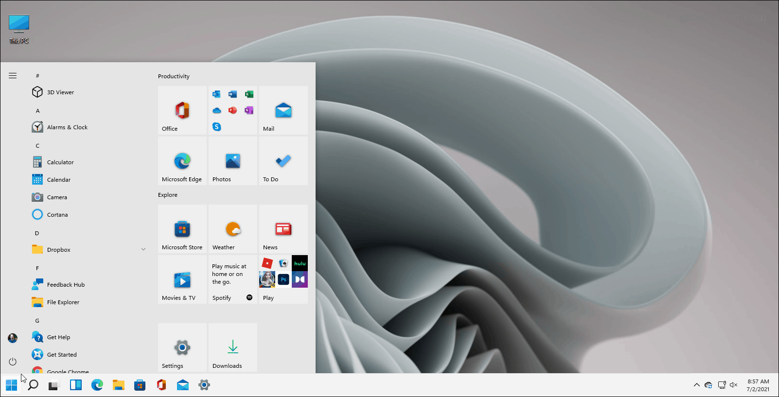 New Windows 11 Build Removes Classic Start Menu Option