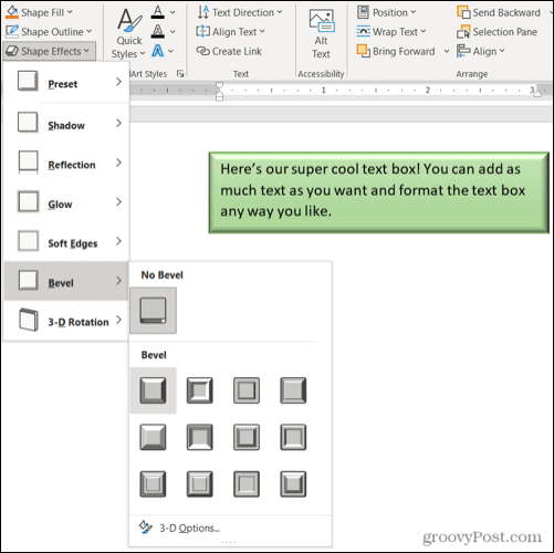 How To Insert And Format A Text Box In Microsoft Word solveyourtech