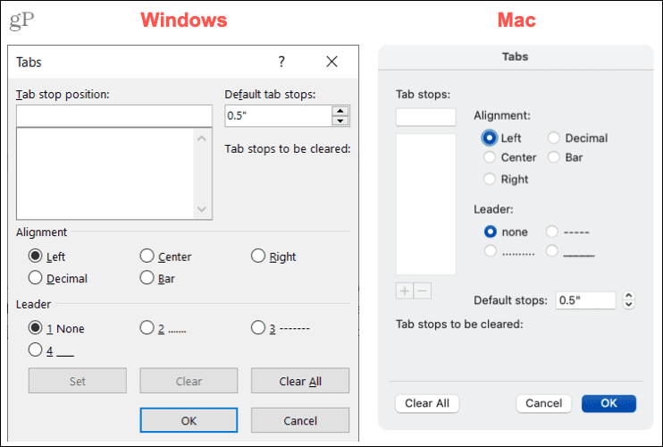 How to Set Up Tab Stops in Microsoft Word