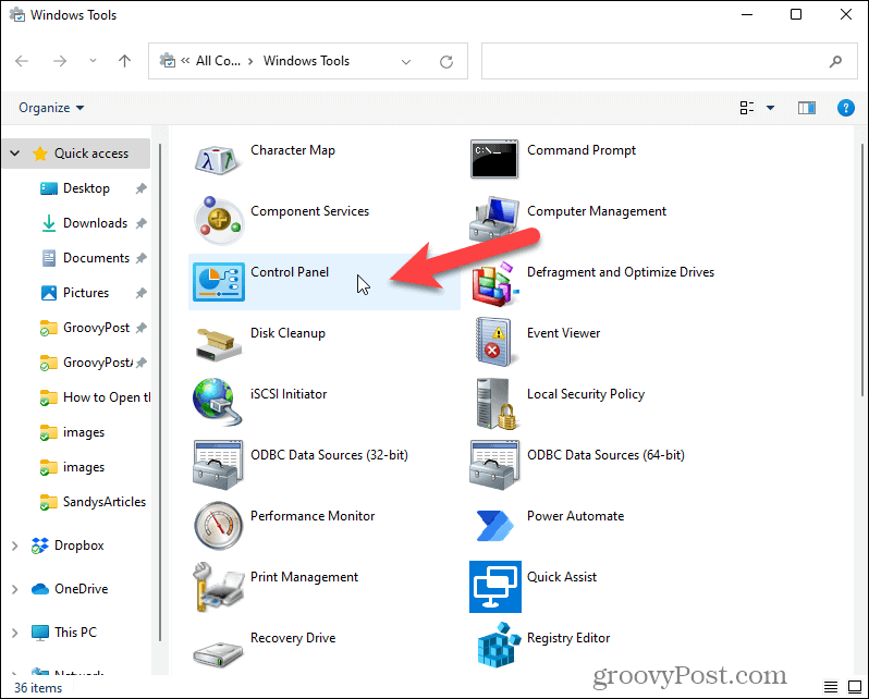 11 Ways to Open the Control Panel in Windows 11