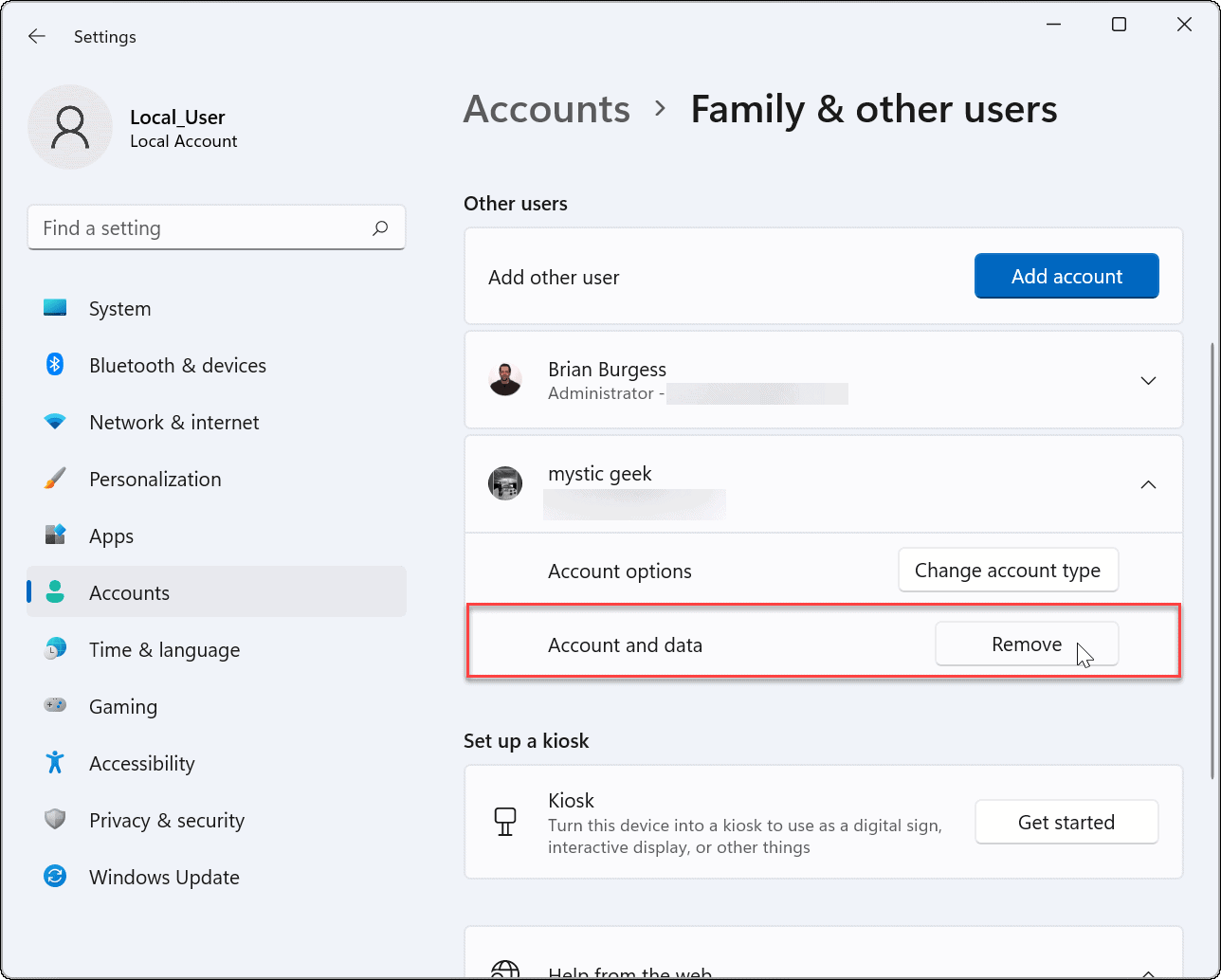 Hoe Verwijder Je Een MicrosoftAccount Van Een Laptop Windows 11?